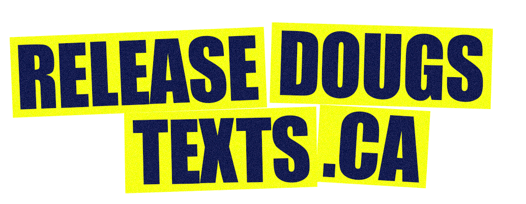 Release Doug's Texts